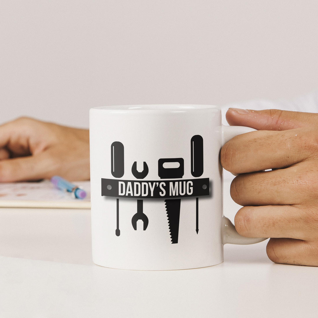 Personalised Tool Bench Mug – alternative view