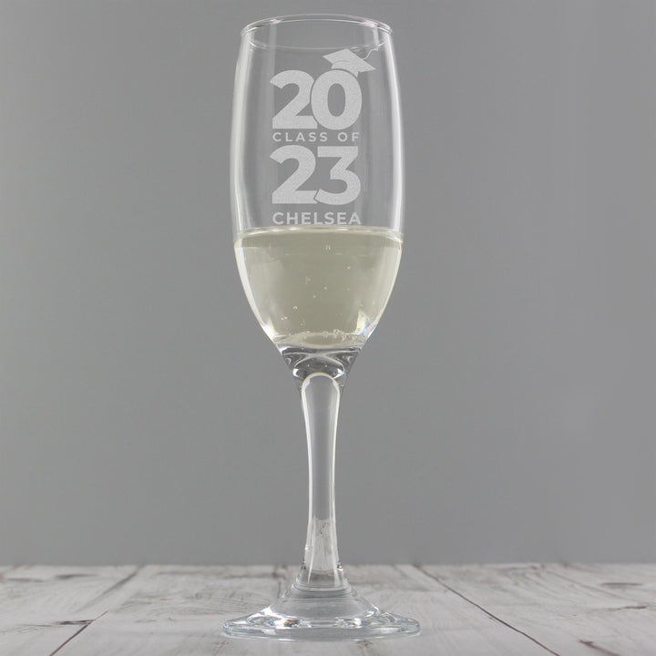 Personalised Class of Graduation Flute – alternative view