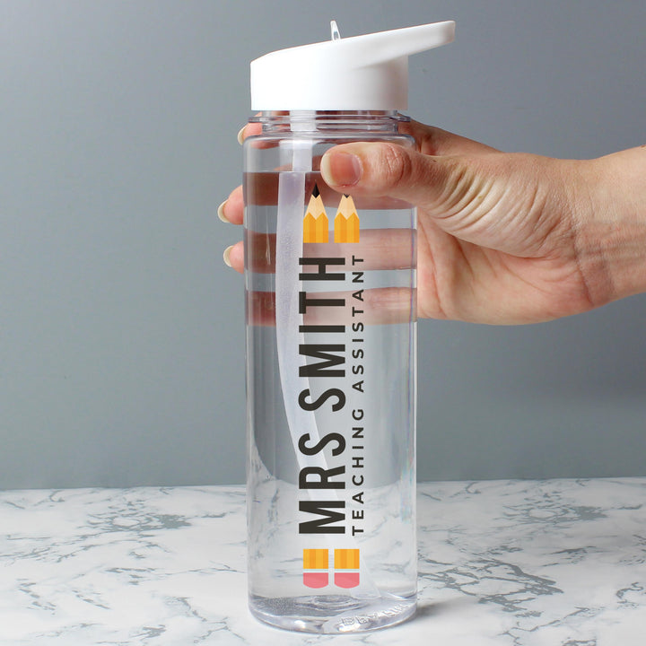 Personalised Teacher Water Bottle – alternative view