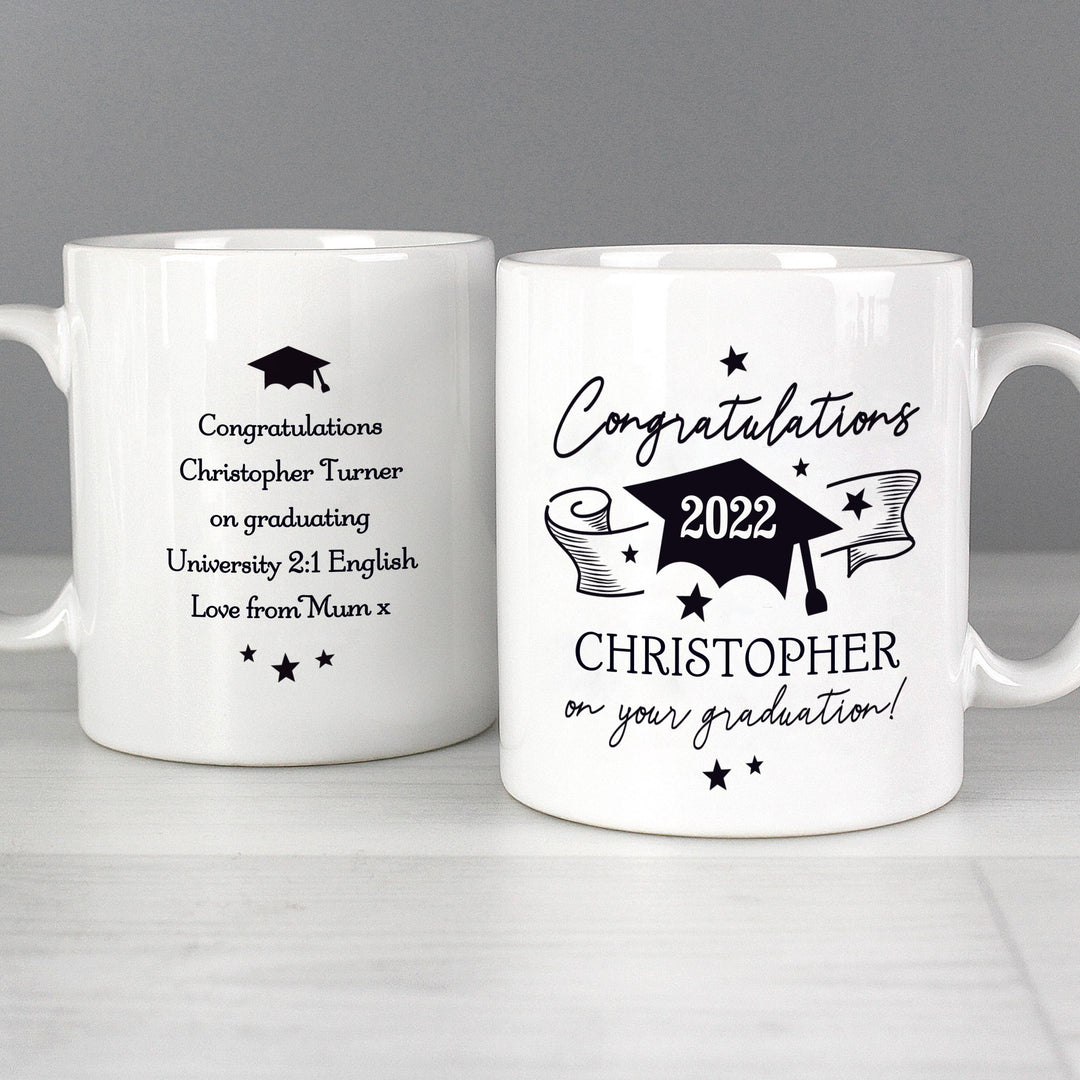 Personalised Graduation Mug – alternative view
