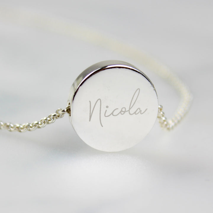 Personalised Graduation Sentiment Silver Tone Necklace and Box – alternative view