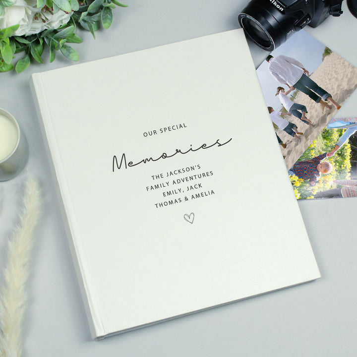 Personalised Traditional Wedding Photo Album – alternative view