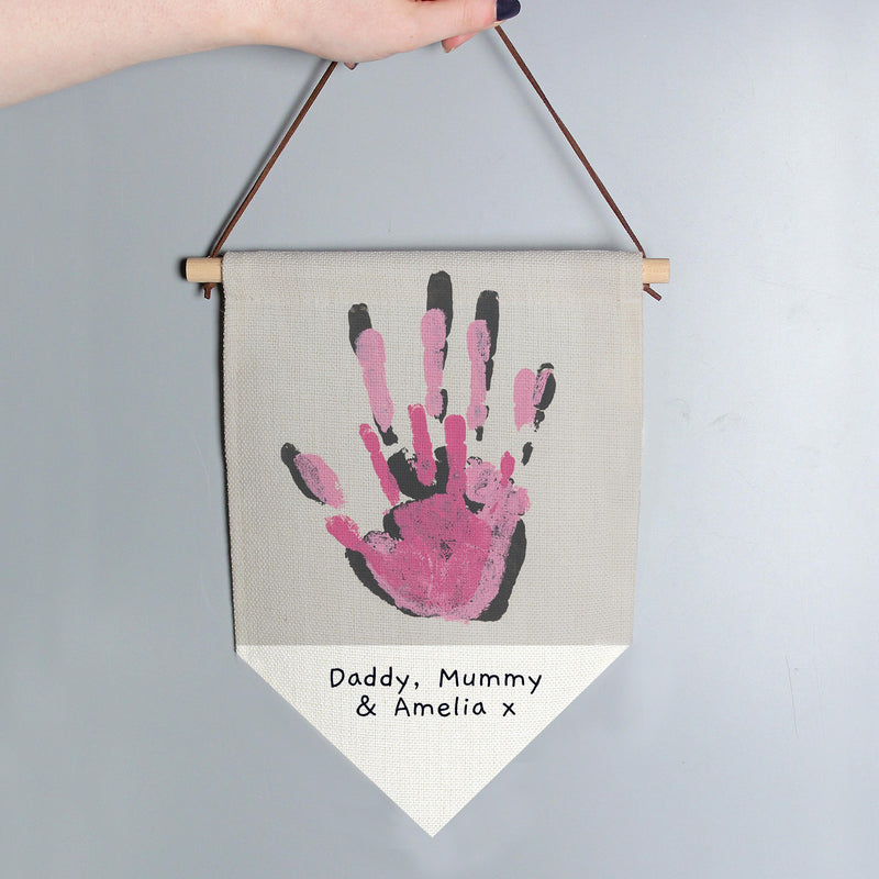 Personalised Childrens Drawing Photo Upload Hanging Banner