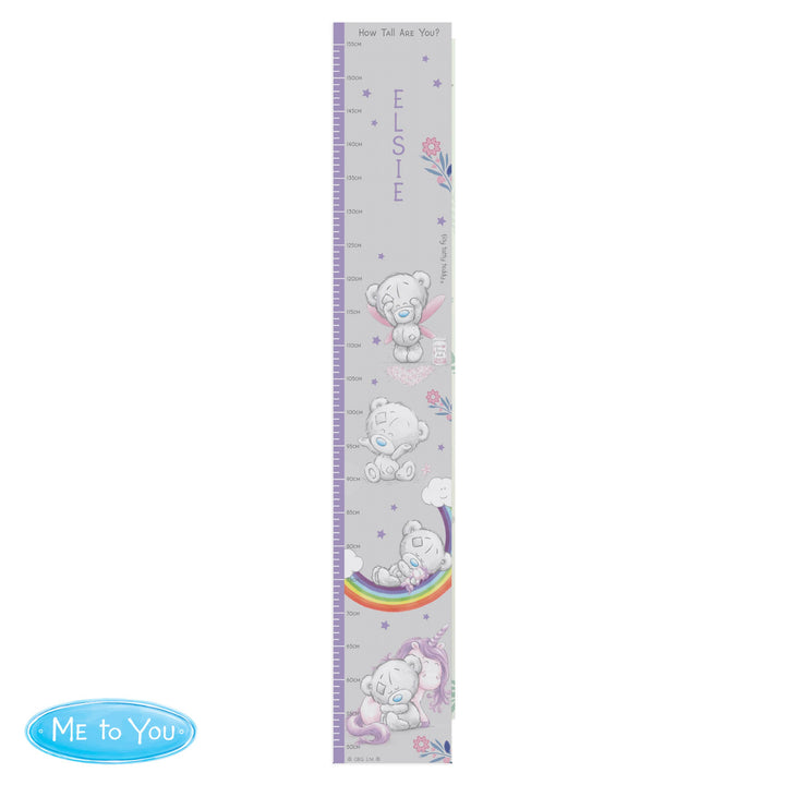 Personalised Tiny Tatty Teddy Unicorn Height Chart, The Personal Shop, personalised gifts