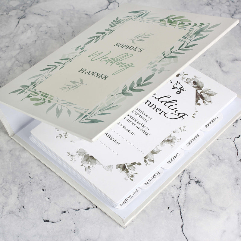 Personalised Botanical Wedding Planner