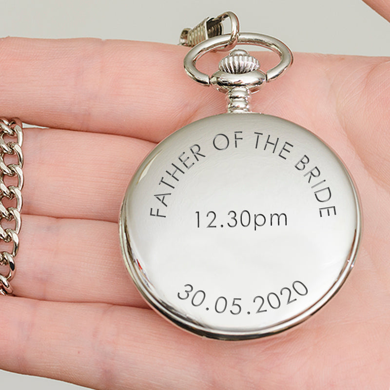 Father of the Bride / Groom Pocket Watch