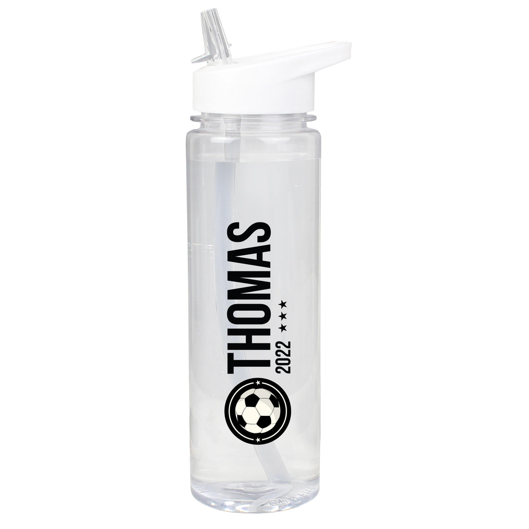 Personalised Football Badge Water Bottle – alternative view