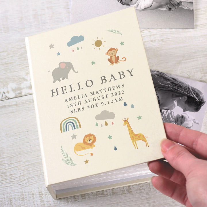 Personalised Zoo Animals 6x4 Photo Album with Sleeves – alternative view