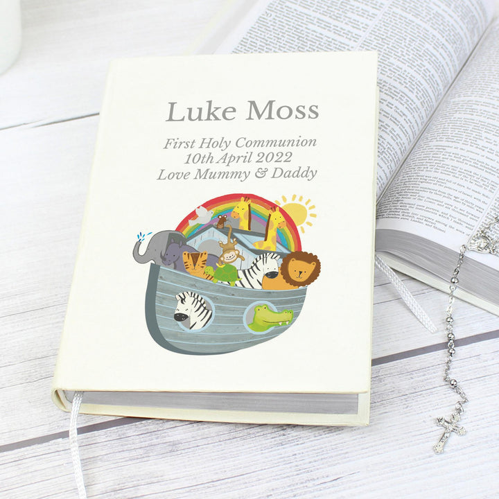 Personalised Noahs Ark Holy Bible - Eco-friendly – alternative view