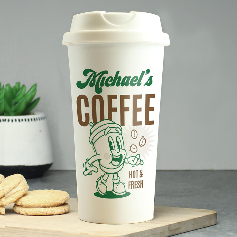 Personalised Coffee Travel Mug