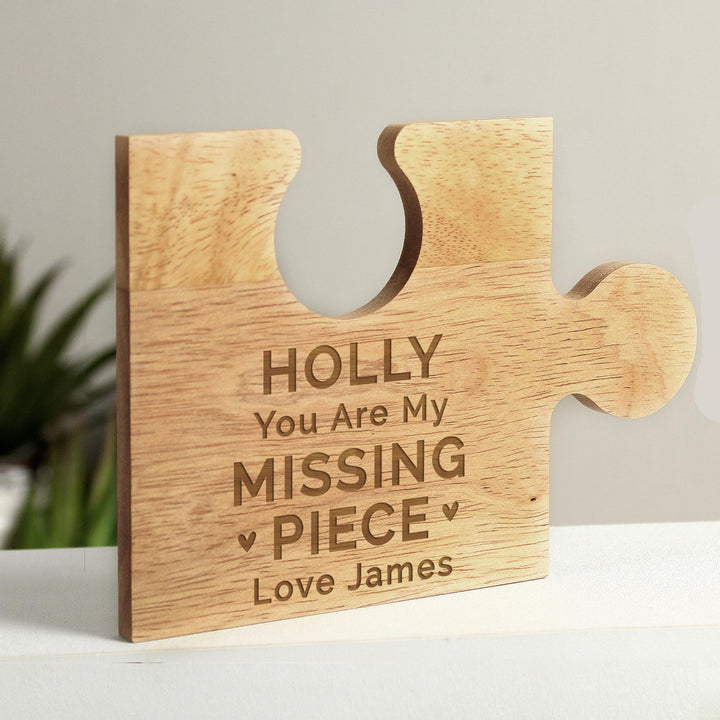 Personalised My Missing Piece Jigsaw Coaster – alternative view
