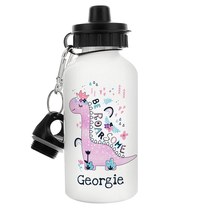 Personalised Dinosaur Drinks Bottle – alternative view
