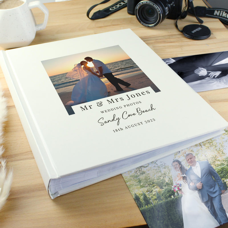 Personalised Photo Upload Traditional Photo Album