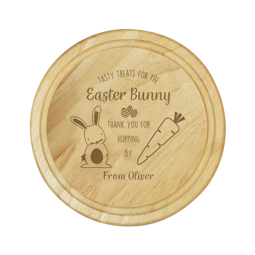 Personalised Easter Bunny Treat Board – alternative view