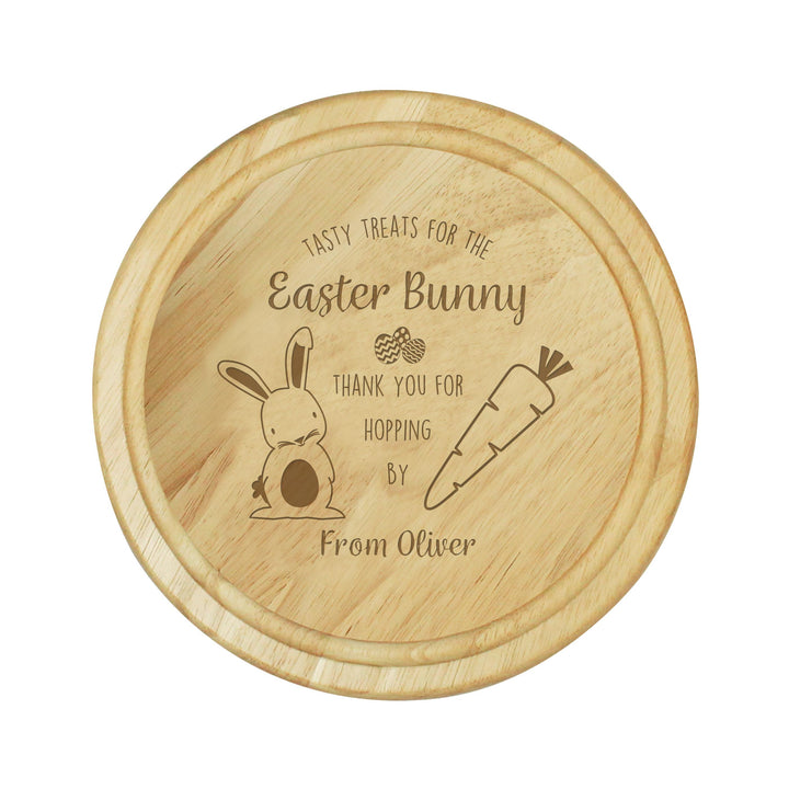 Personalised Easter Bunny Treat Board – alternative view
