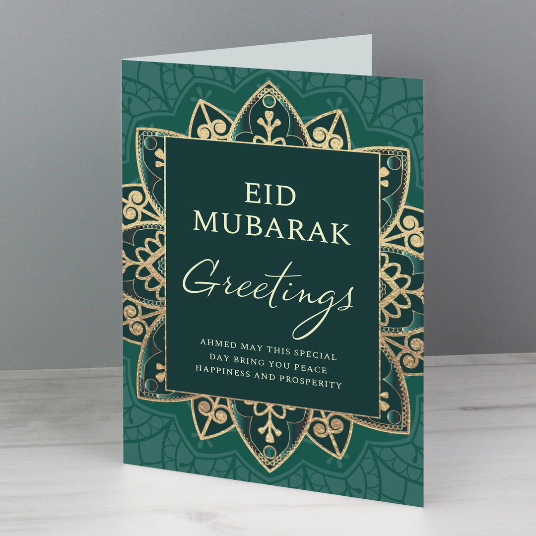 Personalised Eid Card, The Personal Shop, personalised gifts