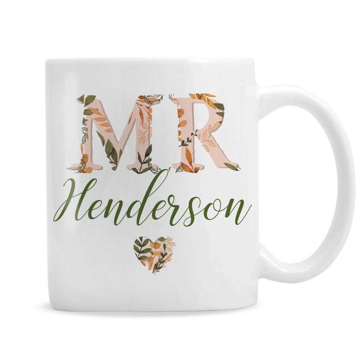 Personalised Mr Autumnal Mug – alternative view