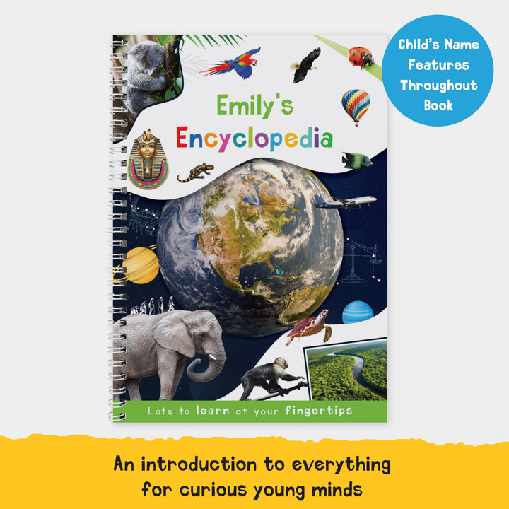 Personalised Childrens Encyclopedia – alternative view