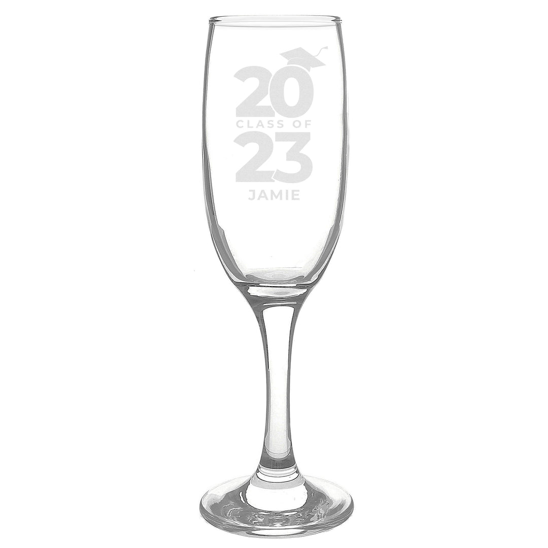 Personalised Class of Graduation Flute – alternative view