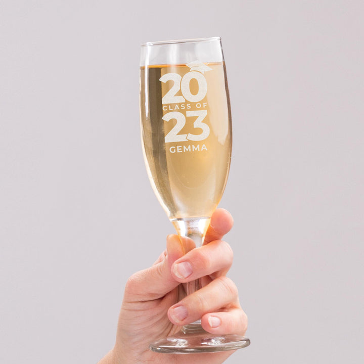 Personalised Class of Graduation Flute – alternative view