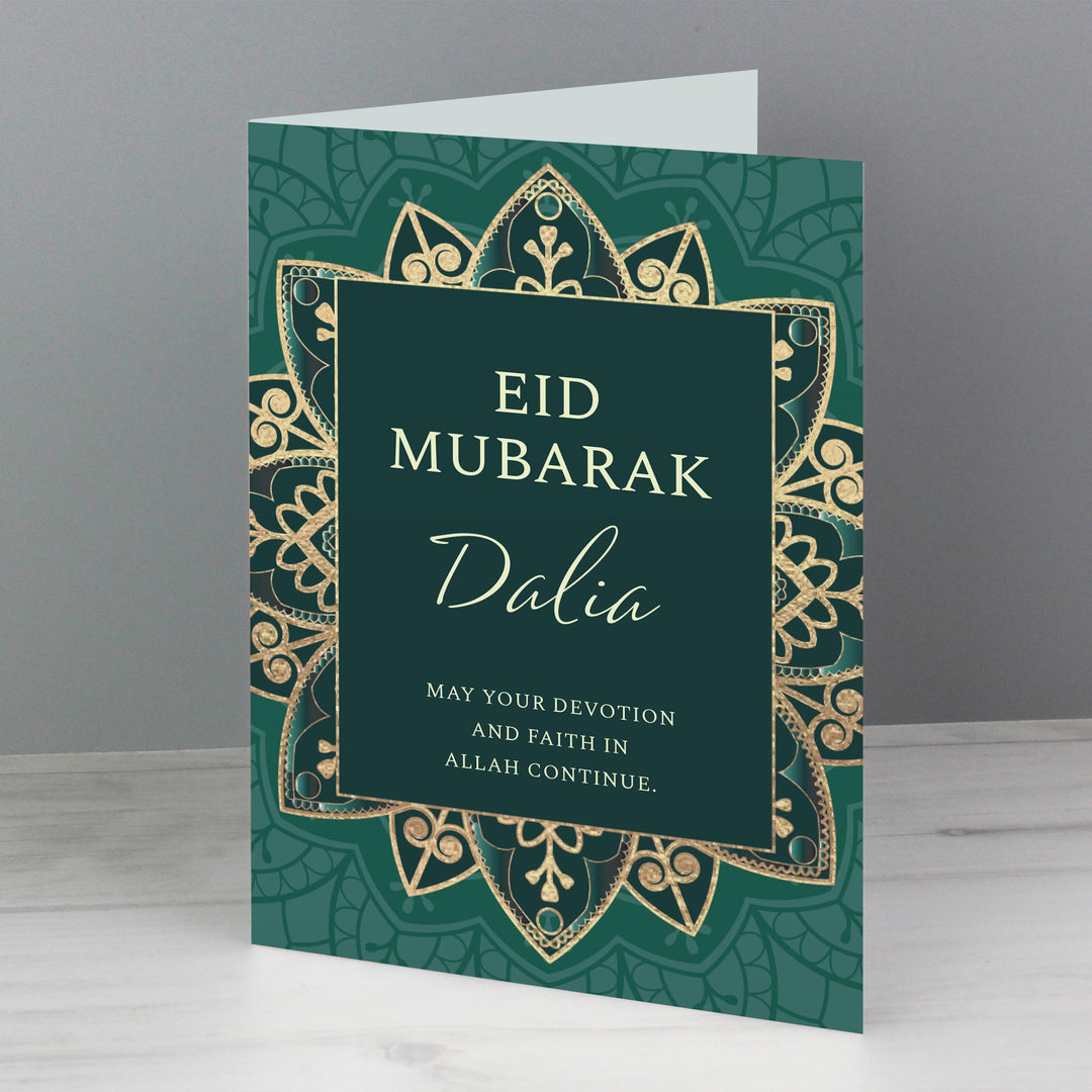 Personalised Eid Card, The Personal Shop, personalised gifts