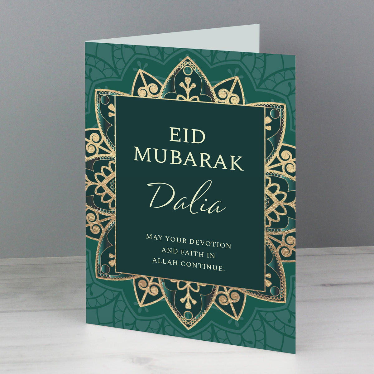 Personalised Eid Card, The Personal Shop, personalised gifts