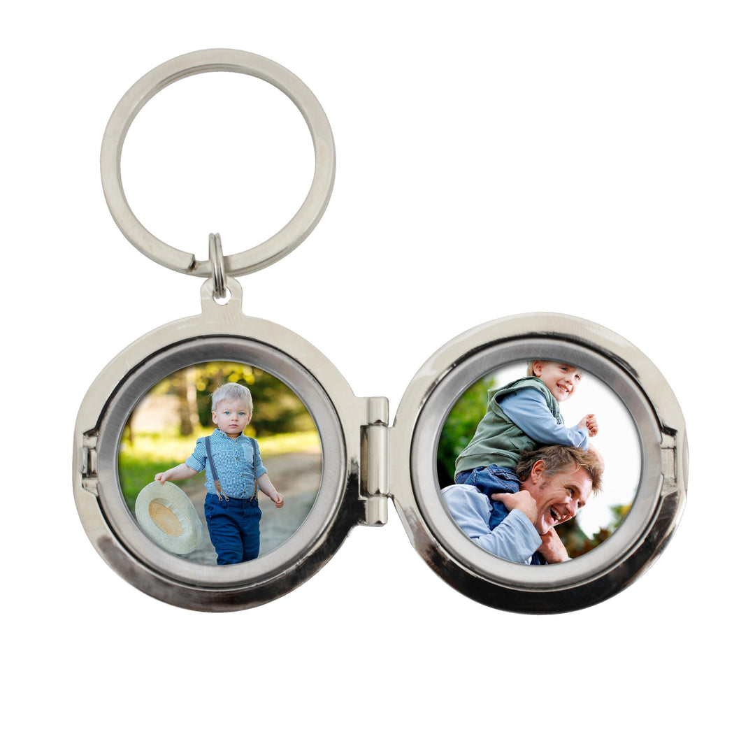 Personalised No.1 Dad Photo Keyring, The Personal Shop, personalised gifts
