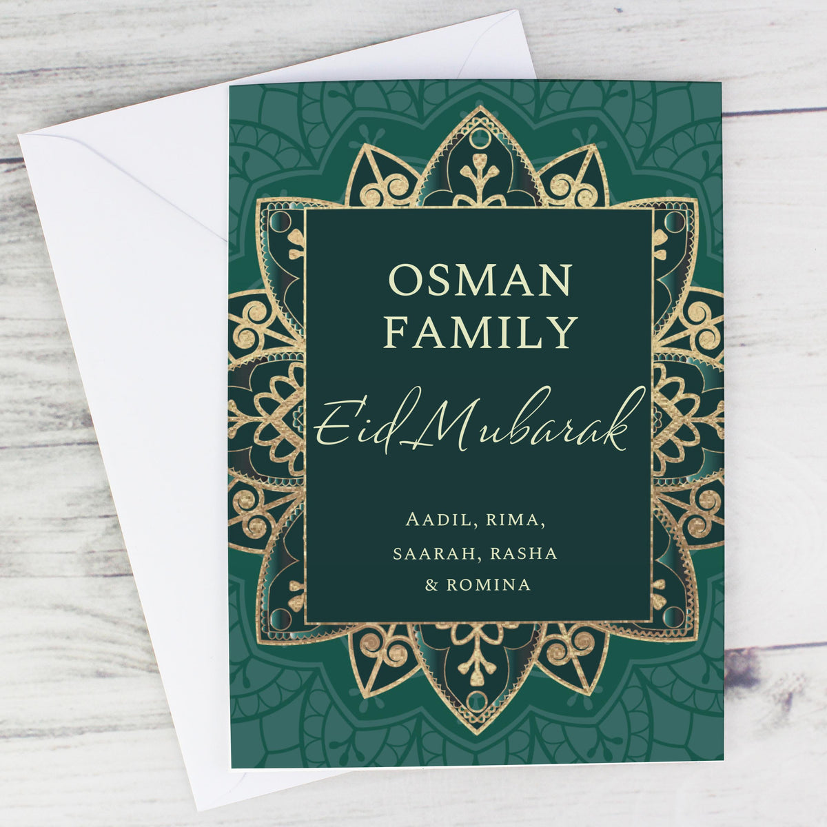 Personalised Eid Card, The Personal Shop, personalised gifts