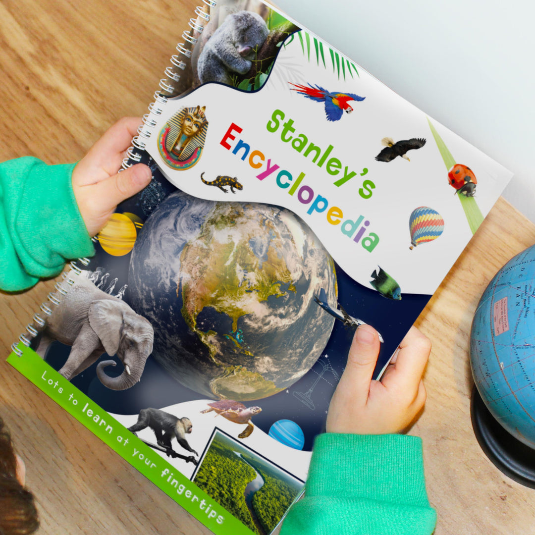 Personalised Childrens Encyclopedia – alternative view