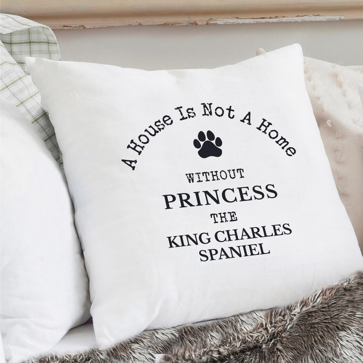 Personalised Dog Breed Cushion, The Personal Shop, personalised gifts
