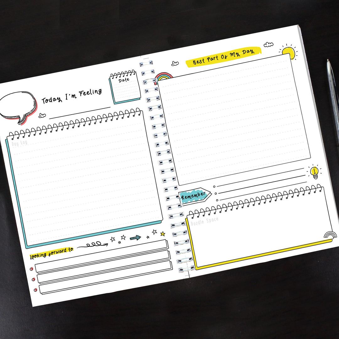 Personalised Mindfulness A5 Journal – alternative view
