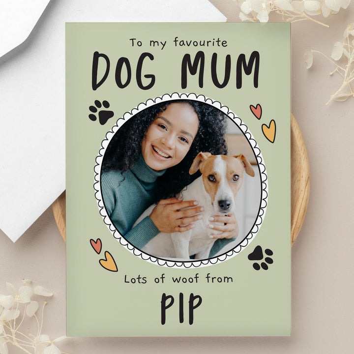 Personalised From the Dog Photo Upload Card, The Personal Shop, personalised gifts