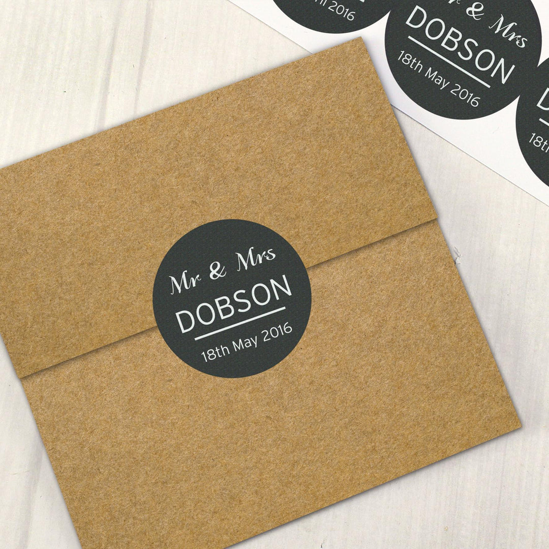 Personalised Classic Stickers – alternative view