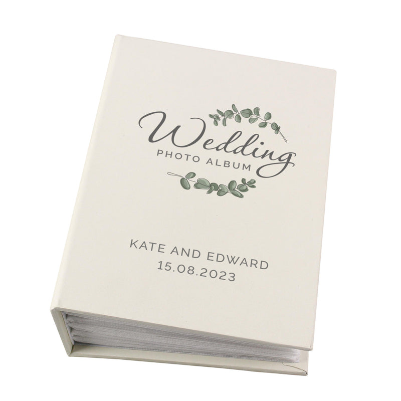 Personalised Botanical 6x4 Photo Album with Sleeves