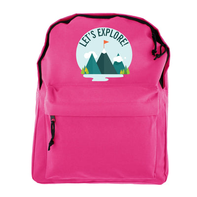 Bespoke Design Pink Backpack