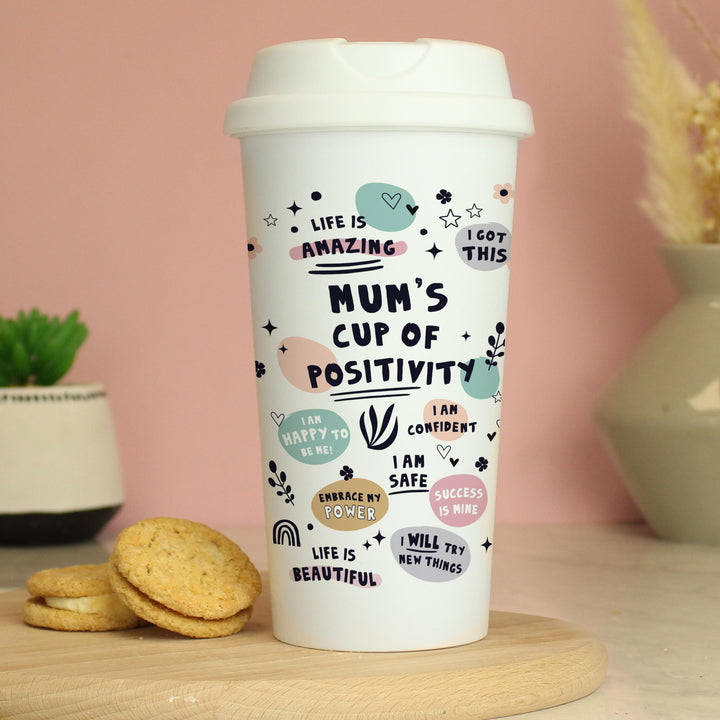 Personalised Positive Affirmations Travel Mug – alternative view