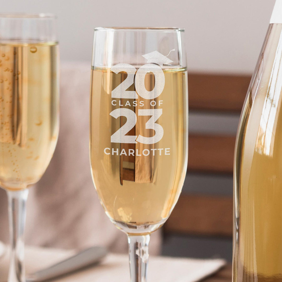 Personalised Class of Graduation Flute – alternative view