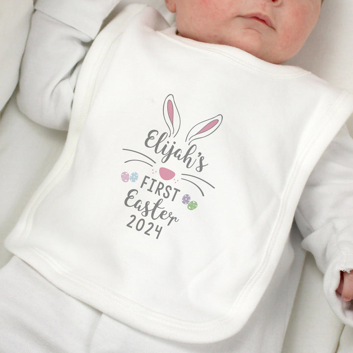 Personalised First Easter Babys Bib – alternative view