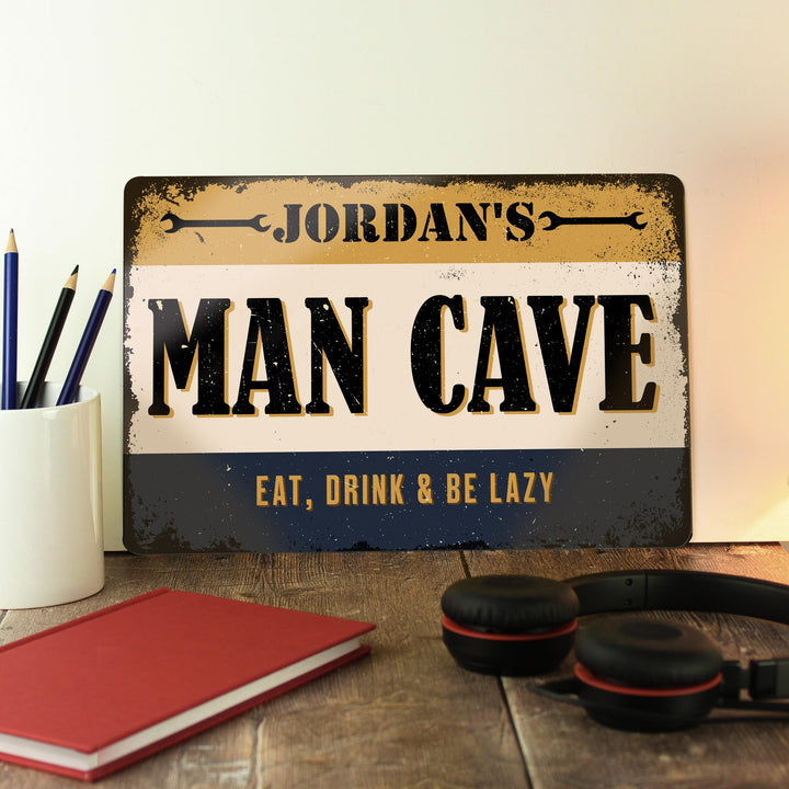 Personalised Garage Metal Sign – alternative view