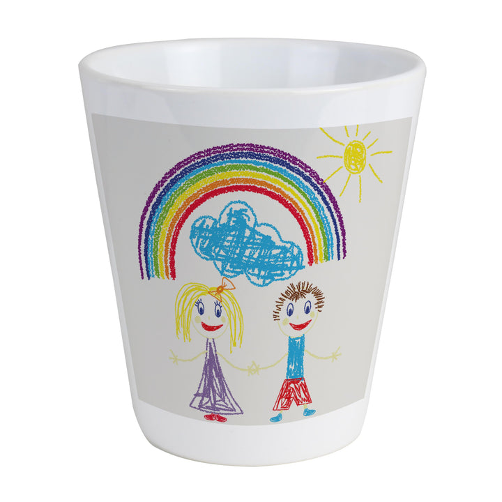 Personalised Childrens Drawing Photo Upload Plant Pot - alternative view