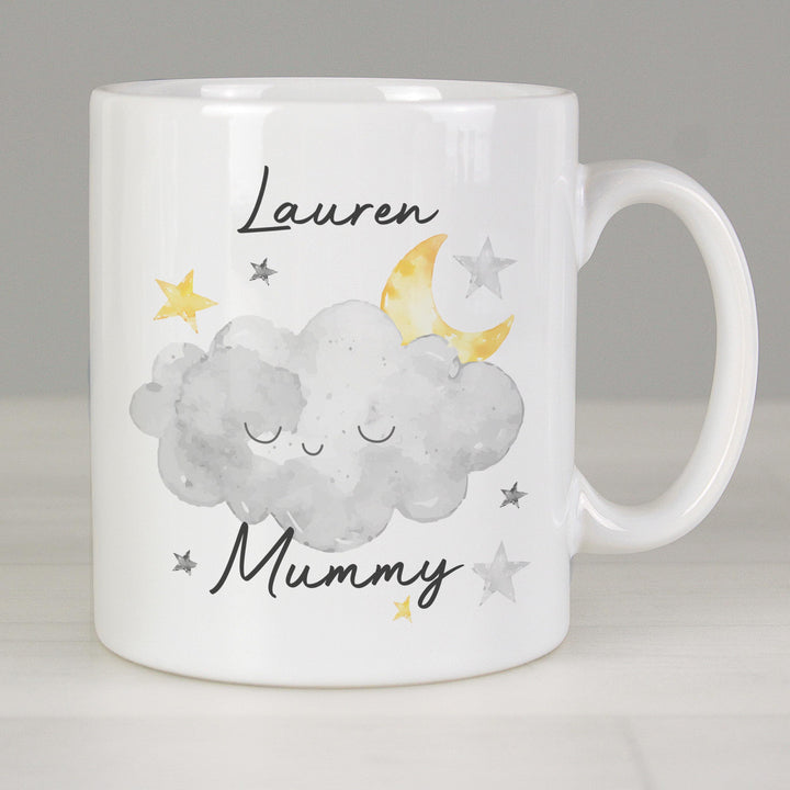 Personalised Mummy Cloud Mug, The Personal Shop, personalised gifts