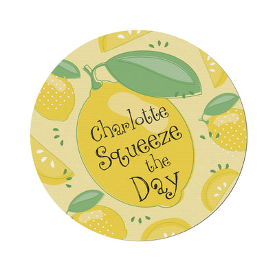 Personalised Squeeze the Day Mouse Mat