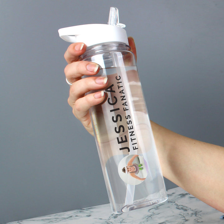 Personalised Photo Upload Water Bottle, The Personal Shop, personalised gifts