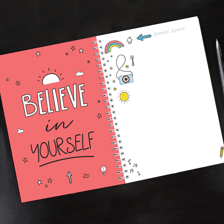 Personalised Mindfulness A5 Journal – alternative view
