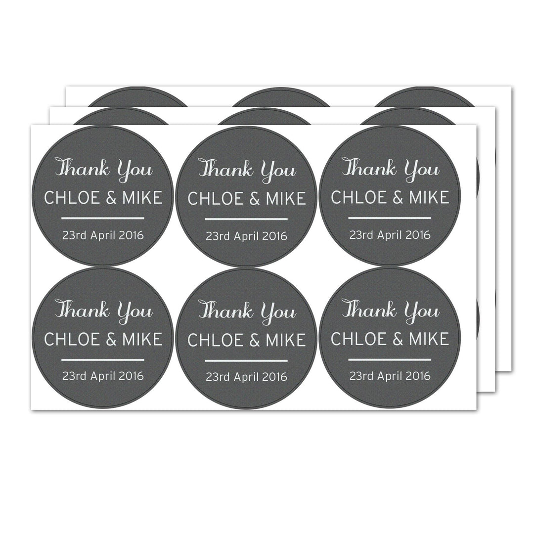 Personalised Message Classic Stickers