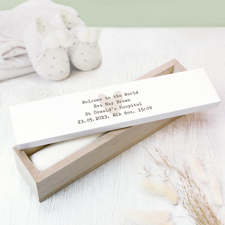 Personalised Free Text Wooden Certificate Holder – alternative view