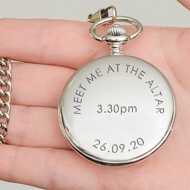 Meet me at the Altar Pocket Watch