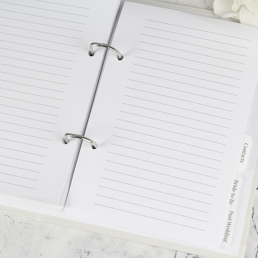 Personalised Wedding Planner - Floral Watercolour