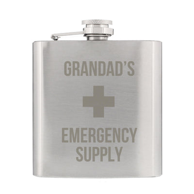 Personalised Emergency Supply Hip Flask