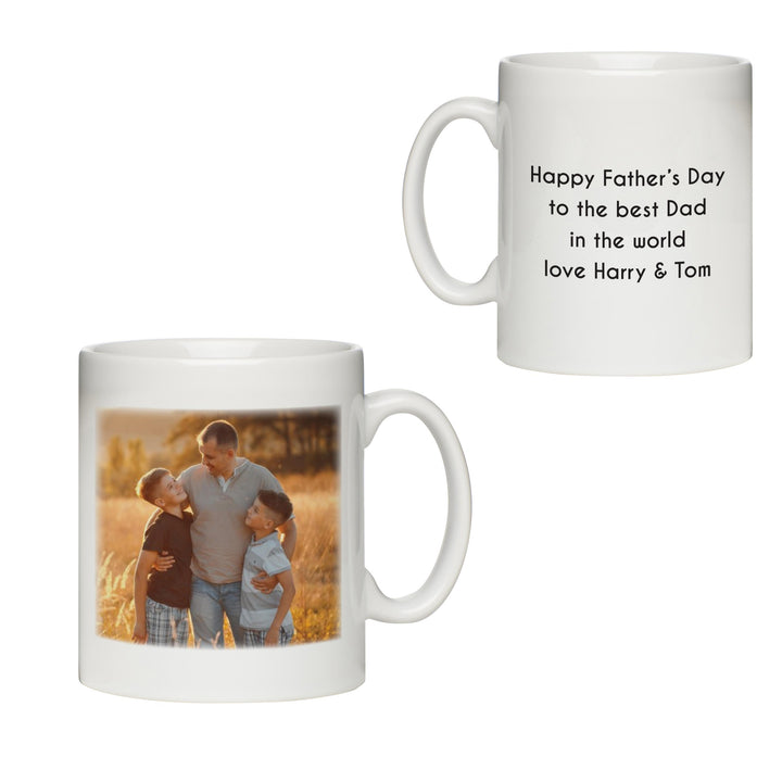 Personalised Photo Upload Mug – alternative view